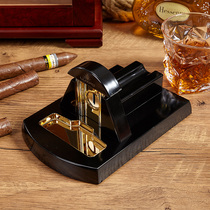 LUXFO Longyou high-grade cigar cutter Desktop personality creative cigar cutter sharp hole opener