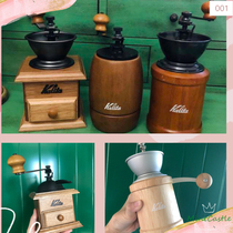 Spot second hair Japan kalita hand grinding machine Grinding coffee bean grinder grinding machine(send brush)