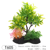 ZW93 psychological sand table simulation tree plant ash tree fake tree aquarium sand table landscaping decoration fish tank ornaments
