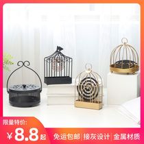 Mosquito repellent rack bird cage creative mosquito coil holder multifunctional household mosquito box pan sandalwood can be hung mosquito stove