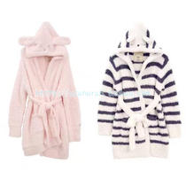 6 fold clearance 3065 Japanese soft cotton cat stripe parent-child mother-daughter bathrobe robe
