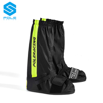 POLE motorcycle riding shoe cover waterproof and rainproof motorcycle racing knight rain shoes Motorcycle travel equipment non-slip thickened men