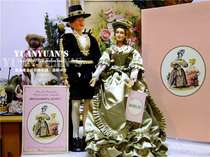  German VTG collection global limited 500 dolls European court luxury heavy industry couple doll box card full