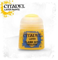 GW lacquer Citadel Layer 22-02 Flash Gitz Yellow 12ml