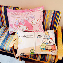 Girl heart cute fresh and comfortable summer cartoon pillowcase Girls bedroom dormitory bed pillowcase Single