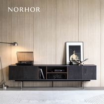Nordic expression NORHOR Singapore MIC BEN TV cabinet Italian simple metal four-door audio-visual locker#