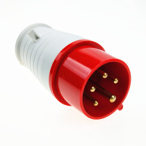 5 Heart 16A32A injection molding machine drier oven power plug three-phase five-hole generator industrial plug 380V