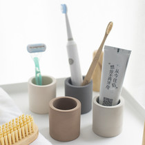 Wagi Ji wind electric toothbrush holder diatom mud water absorption quick-drying bathroom shelf storage rack base
