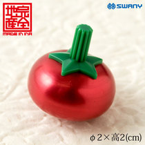 (Knock cute) Japanese-made Nagano Prefecture Crafts Tomato Gyro Metal Long Rotation