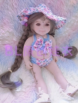 Thai doll god Gu Manli big hat swimsuit three-piece suit without shoes Suit only suitable for 45