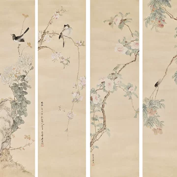 画四条屏-画四条屏促销价格、画四条屏品牌- 淘宝
