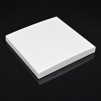  Type 86 thickened high-quality blank panel white cover plate cassette wire box switch socket whiteboard household engineering model