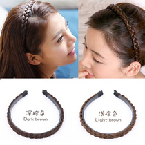 Korean toothed wig hair band Korean version wide edge pressure hair hair band Adult headband temperament headdress hair clip