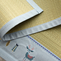 All-natural rush mat soft mat Baby summer baby mat All-wrapped reed childrens new style