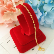 New imitation Vietnam Shaking foot chain Women 100 hitch plated gold ornament Eurocoin transit Pearl foot chain adjustable for a long time not to fall