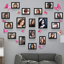 Barber shop photo frame hairstyle picture wall painting hairdressing shop hanging painting background wall decoration painting hair salon mural creative wall painting