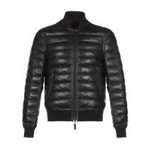 EMPORIO ARMANI ARMANI MENs double-sided cotton clothing leather jacket 300095
