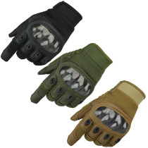 Rhinoceros tactical gloves male full finger special combat soldiers sniper gloves full protection type 2-6