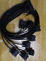 Multi-serial cable 8 ports DB62 to DB9