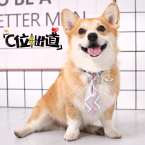 Wanman Keji pet collar Corky bow tie cute dress up dog bow tie pure hand dress photo props