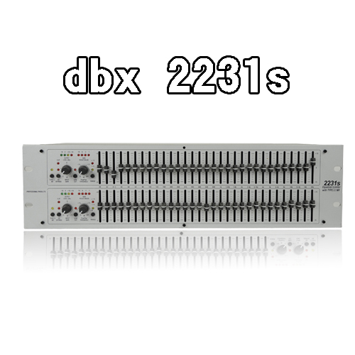 DBX 2231 professional equalizer fever grade imported EQ equalizer DBX 2231s
