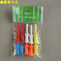 Golf TEE plastic limit ladder ball support