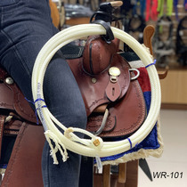 American imported Western cowboy lasso Western ranch set cattle competitive strong wax cotton rope Western giant harness