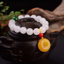  Liangxi Jewelry Live link Xinjiang Hetian Jade White Jade Jasper bracelet Bracelet Pendant