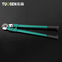 Factory direct sales Tuosen hardware tools 24 36 inch steel wire scissors labor-saving manual heavy wire rope scissors
