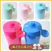 Send Spoon Super Supper Pet Cat Dog Food Seal Bucket Refreshing 1 5kg Curved grain storage barrel