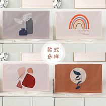 Morandi literature and art computer cover cloth TV cover cloth anti-dust cloth TV cover computer cover dust cover set