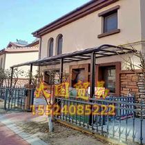 Awning Outdoor awning door full transparent simple greenhouse Villa parking canopy awning Rain gear endurance board First floor