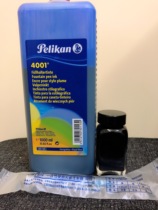 Collection of German original Baili Gold 4001 ink split 60m