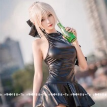 Fate king black saber dead library water cosplay swimsuit anime female two-dimensional maid outfit sexy chest pad