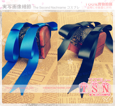 taobao agent Second Family/Double Ponyta Meng Niang/Another Chizawaquan Miyo Original Bow COS hair accessories D-02
