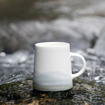Jingdezhen Ceramic Cup Retro Chinese Style Art Mug Female Male Couple Cup Customization