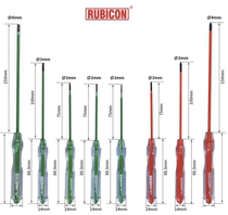 Japan Robin Hood RUBICON RM18 20 25 30 40 RMP00 0 1 Insulated Precision Screwdriver