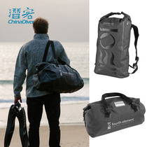 FOURTH ELEMENT WATERPROOF BAG DOUBLE SHOULDER BACK POCKET OUTDOOR DIVING EQUIPPED DRY BAG FOR DRESSING MAT BRITISH FOUR ELEMENTS