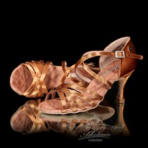  2021 Upgraded ADS female Latin Rumba Cha Cha new antibacterial and deodorant imported satin dance shoes A2001