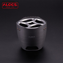  Ailuke alcohol stove Household tea making outdoor windproof snow stove Heating small stove Charcoal stove firewood stove Portable