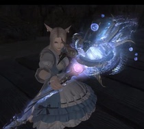 (Sand House) ff14 Final Fantasy 70 level luminous weapon appearance Blue Dragon selection color classification price