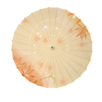 Luzhou oil paper umbrella rainproof sunscreen bamboo art classical Jiangnan dance performance cos decoration blue and white spring Yan double return