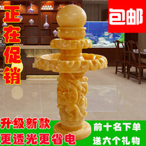  Opening of the new lucky ball transfer ball running water fountain indoor decoration Stone crafts home modern Feng shui ball