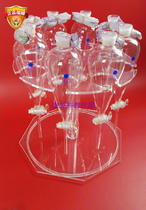 Plexiglass liquid separation funnel frame Acid and alkali separation funnel frame lifting disc funnel frame 6 holes