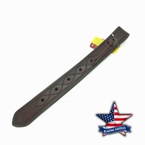 American imported Western saddle cowhide thick short side front belly root Western saddle strap saddle strap