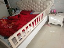 Custom bedside guardrail bed fence Children 1 8 meters baby guardrail 1 5 meters big bed baffle solid wood anti-falling bed