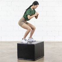 Commercial software Jumping Box Three-in-one Height Jump Bench Barbell Box Explosive Force Bounce Force Training Lower Limb Strength Reinforcement