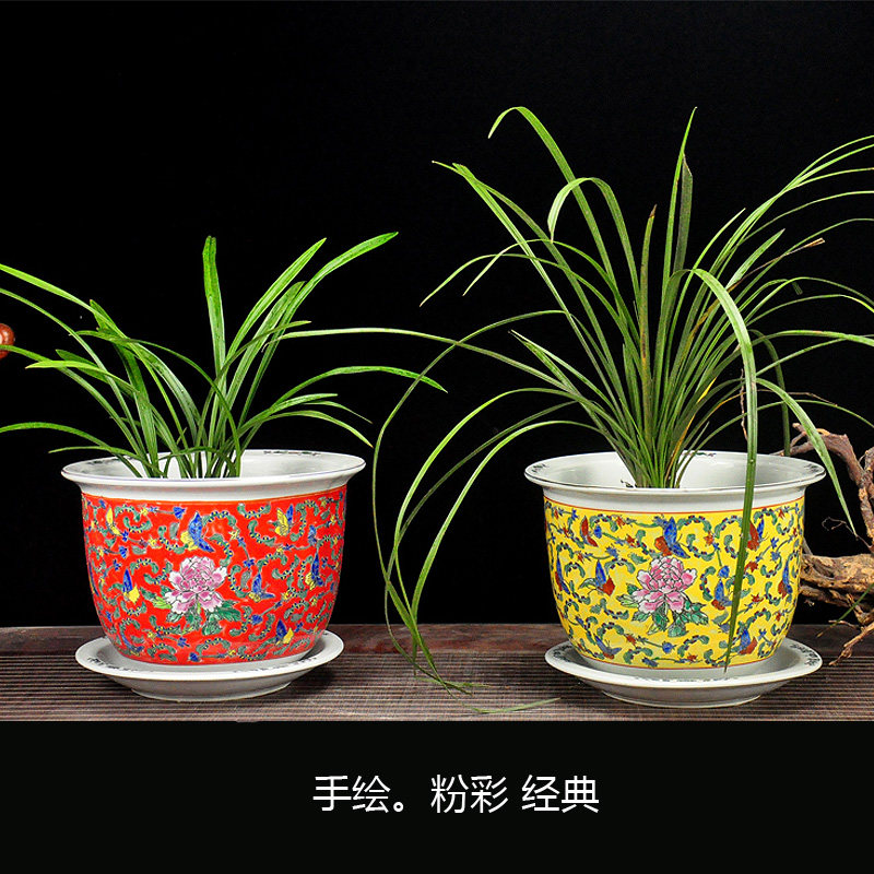 粉彩花盆-粉彩花盆促销价格、粉彩花盆品牌- 淘宝