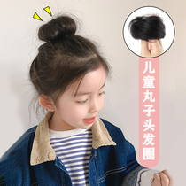 Ball hair accessories children Net red baby Hanfu wig bag ancient style girl hair bun Hairband lazy hair artifact