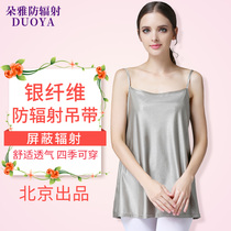 Radiation protection clothing women wear computer silver fiber sling office workers pregnancy summer